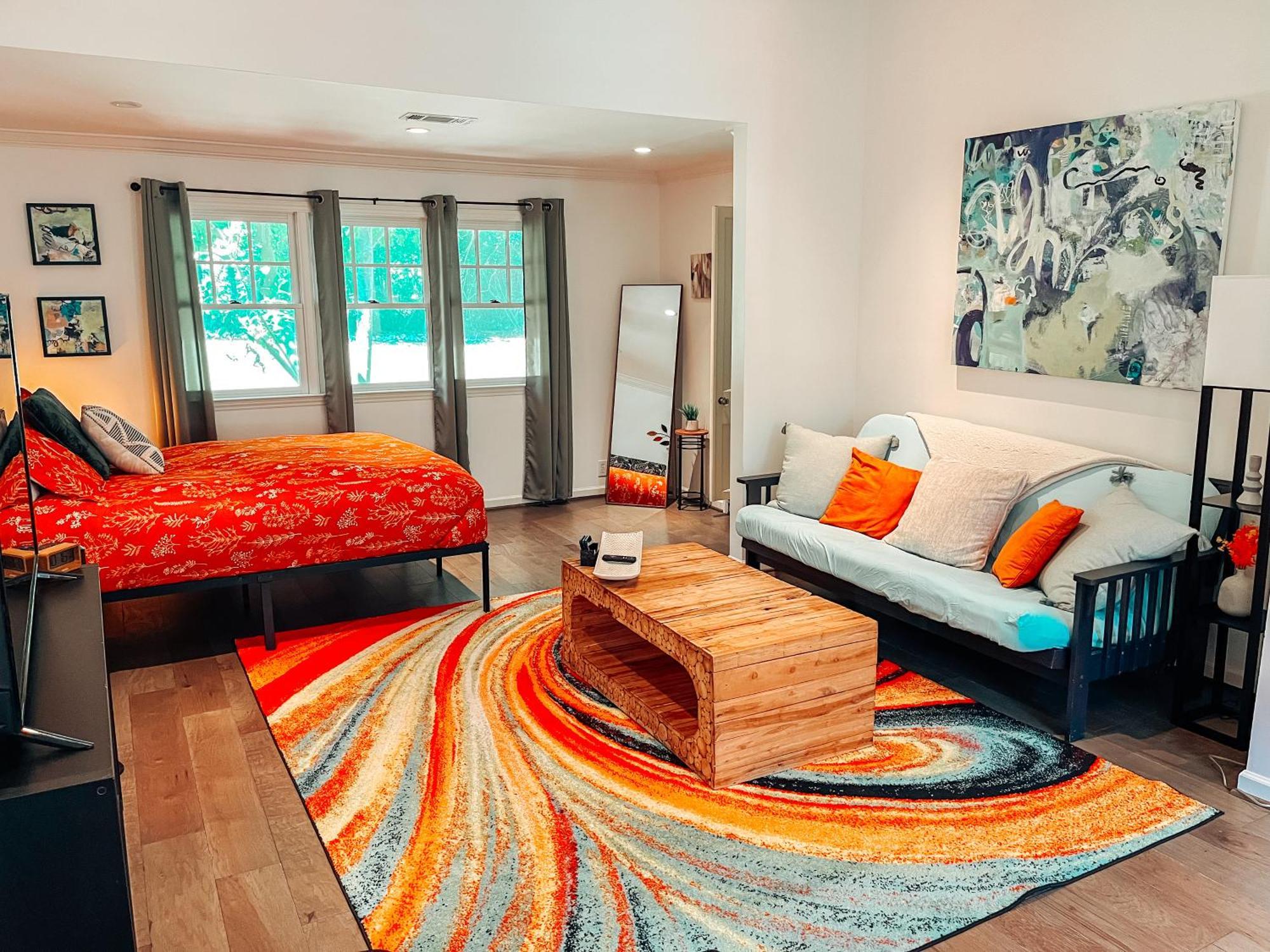 Cozy Guest House Studio Apartment Greensboro Exterior photo